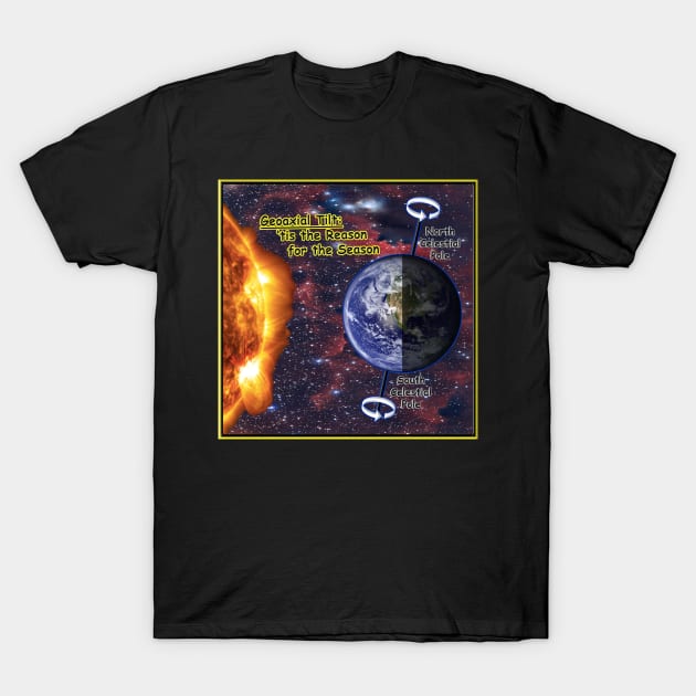 Winter Solstice-'Tis the Reason for the Season T-Shirt by Random Reverberations